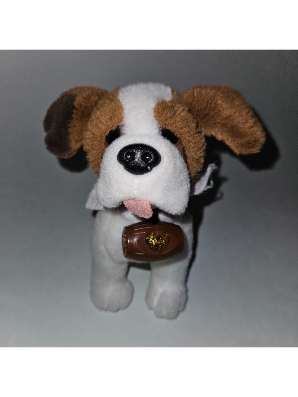 Elf on Shelf Pets St Bernard Tradition Brown White Dog Plush 7" Stuffed Toy